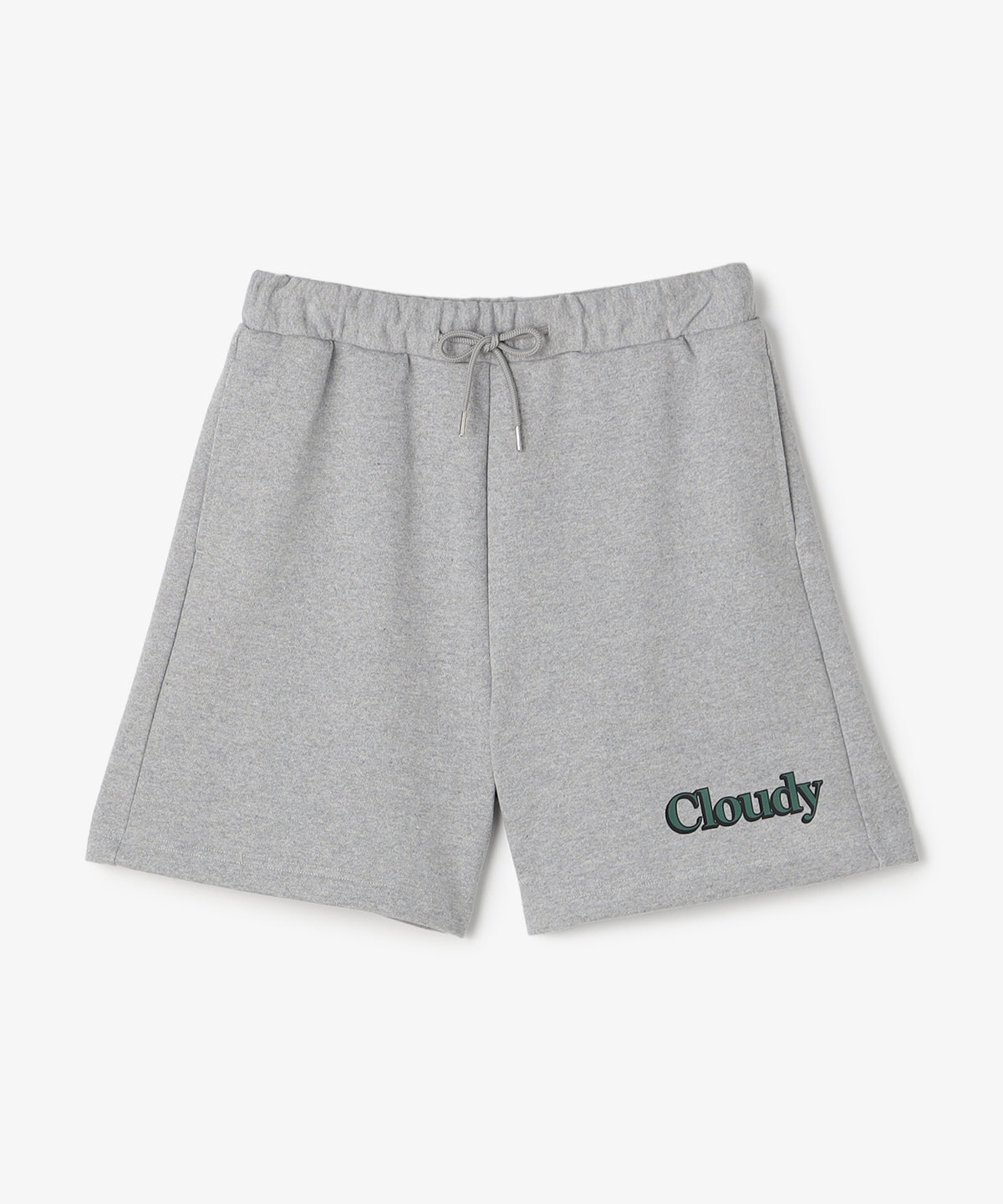 CLOUDYプリントハーフパンツ GRAY