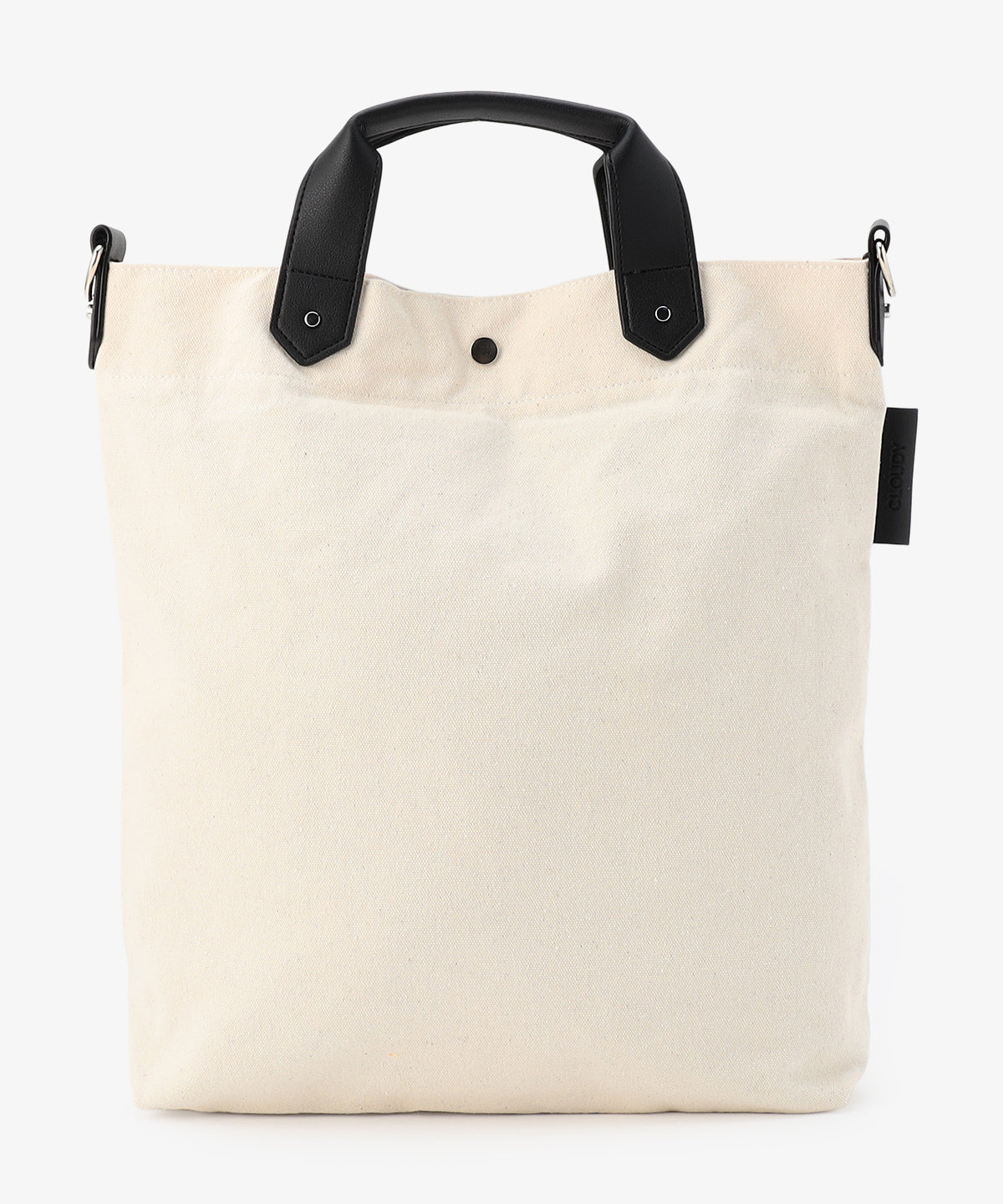 キャンバスショルダーバッグ (Mサイズ) IVORY