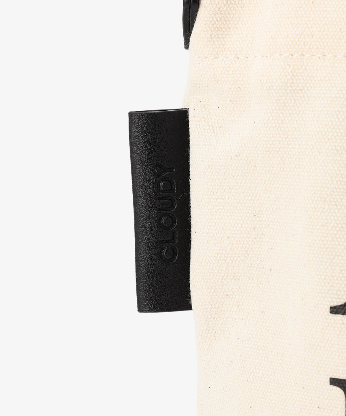 キャンバスショルダーバッグ (Mサイズ) IVORY