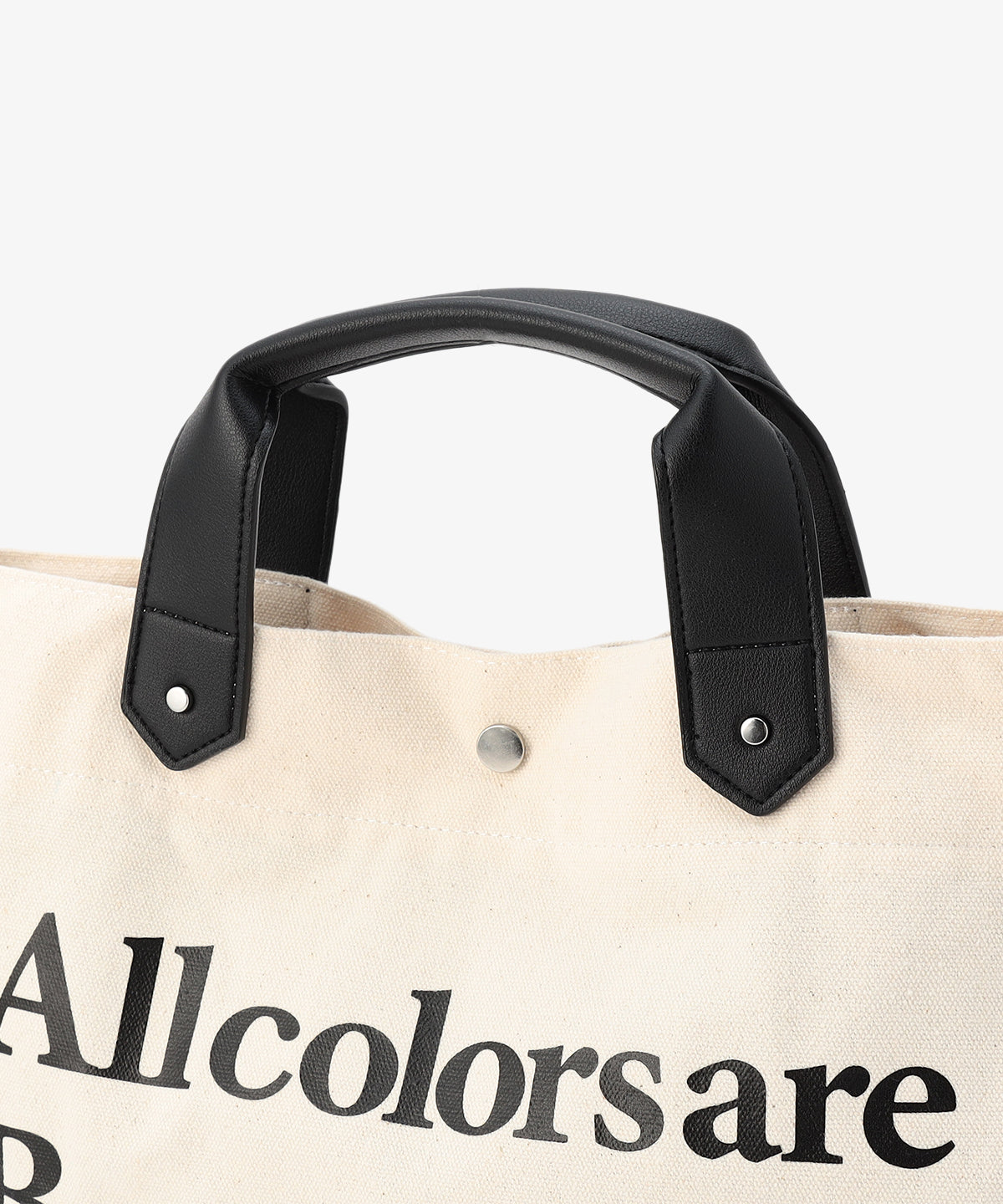 キャンバスショルダーバッグ (Mサイズ) IVORY