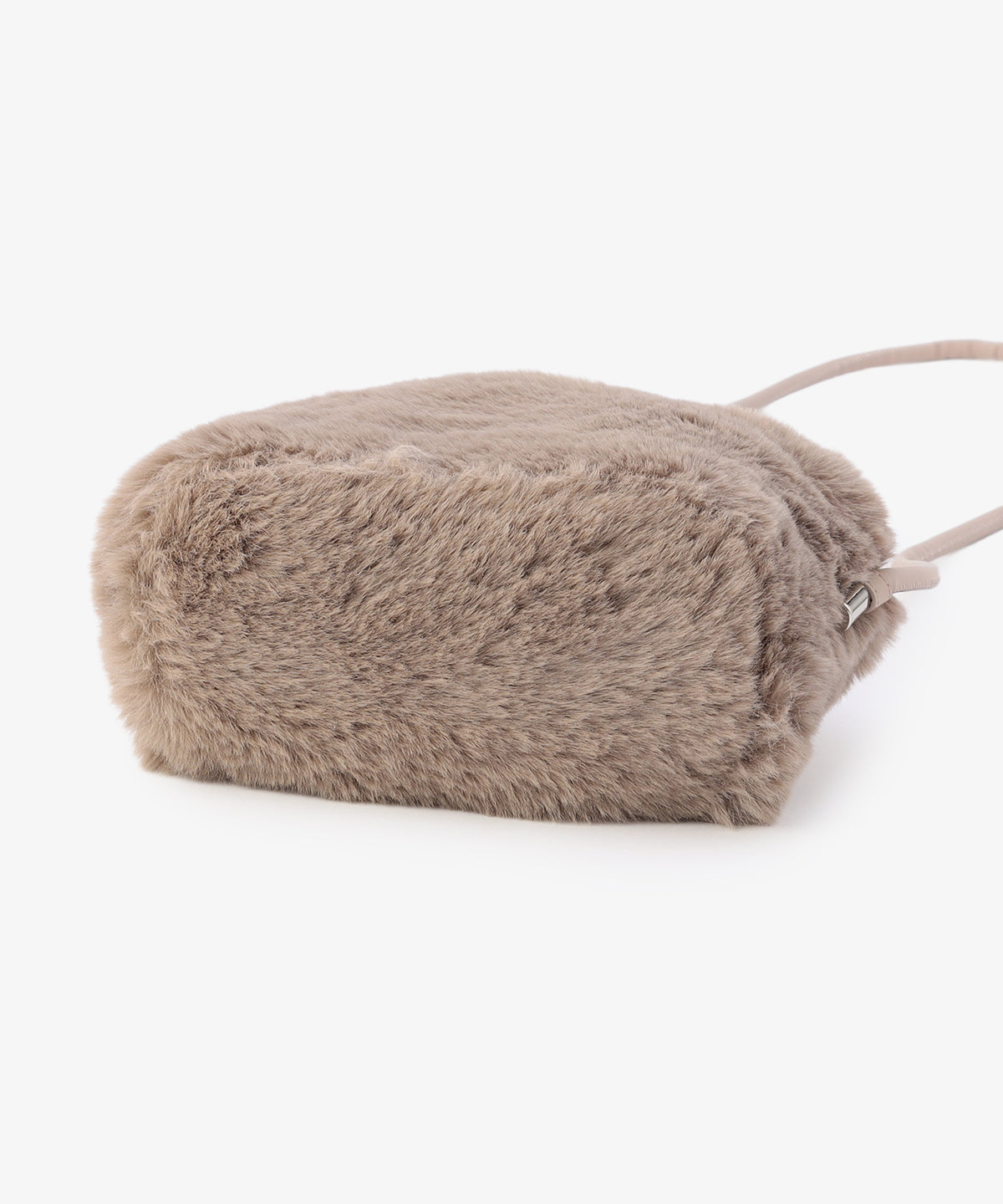 【予約：11月中旬発送予定】エコファーミニショルダーバッグ BEIGE