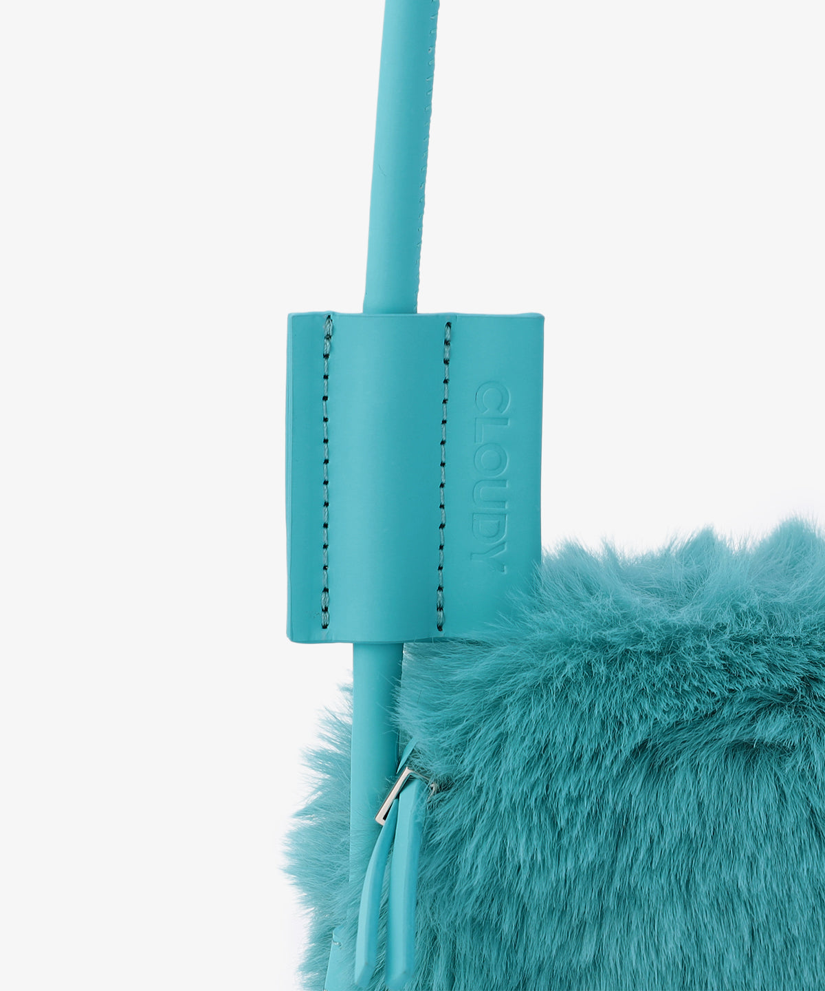 エコファーミニショルダーバッグ BLUE