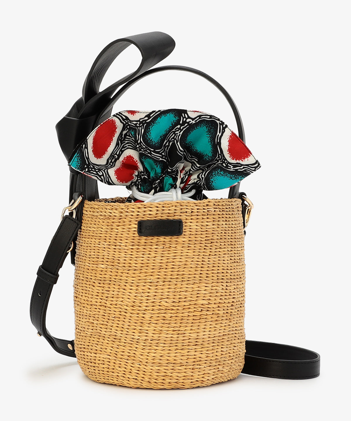 Ribbon Tube Basket BLACK