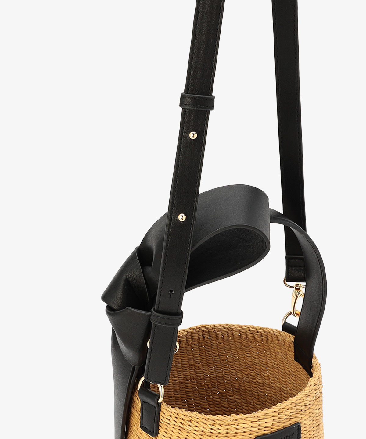 Ribbon Tube Basket BLACK