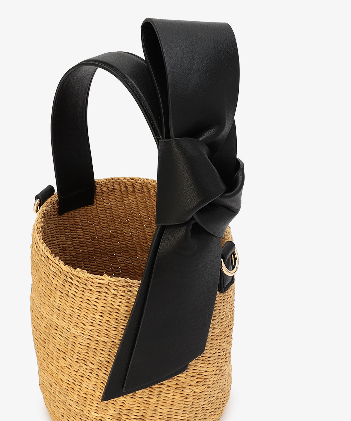 Ribbon Tube Basket BLACK