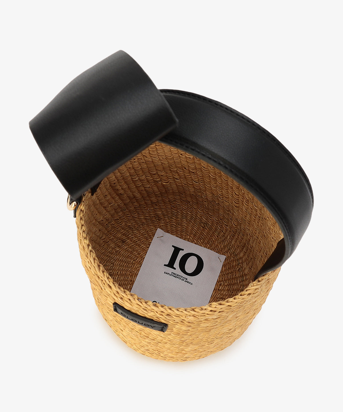Ribbon Tube Basket BLACK