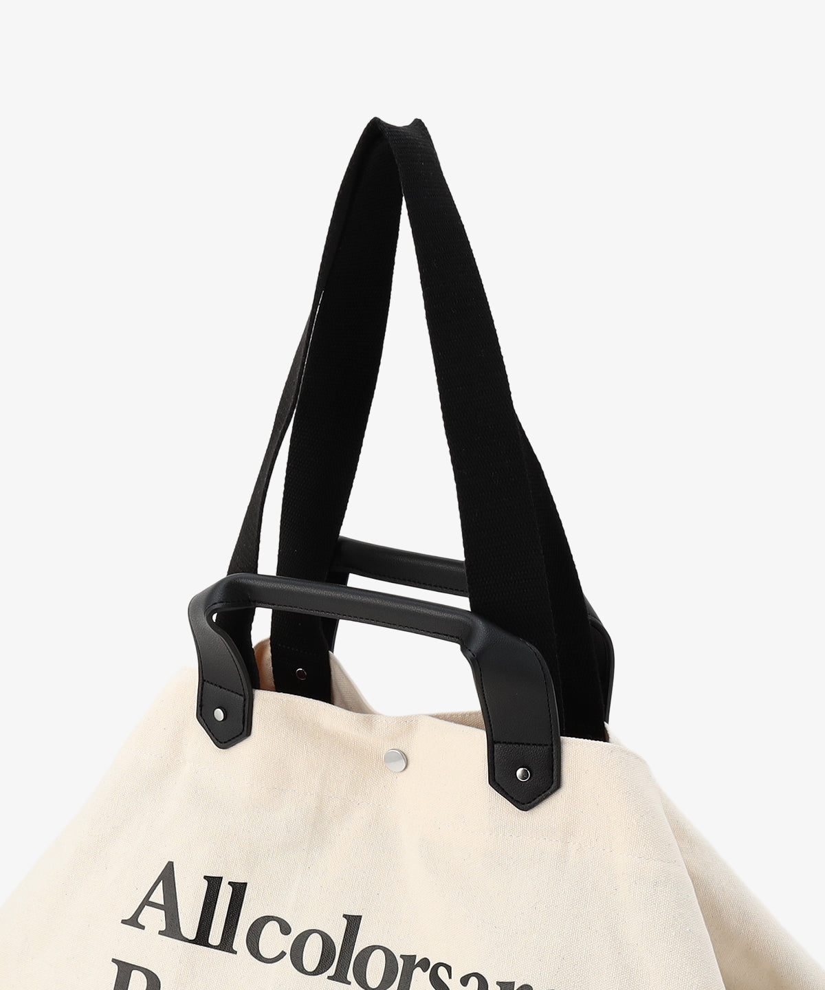 キャンバスショルダーバッグ (Lサイズ) IVORY