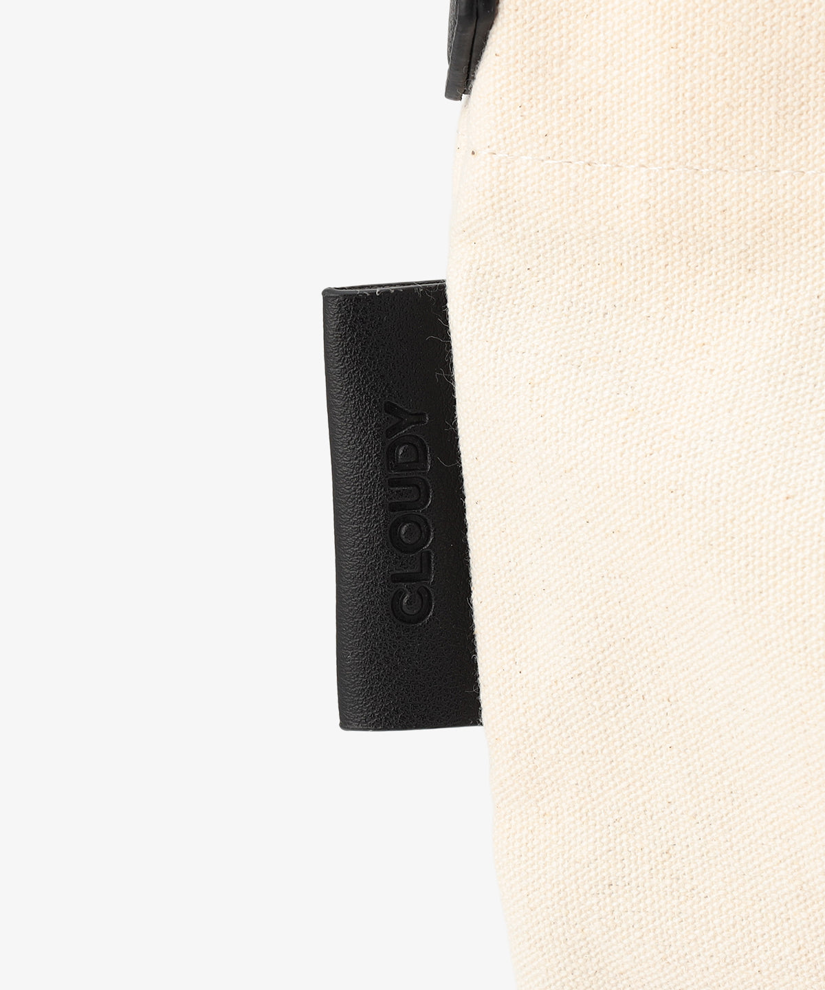 キャンバスショルダーバッグ (Lサイズ) IVORY