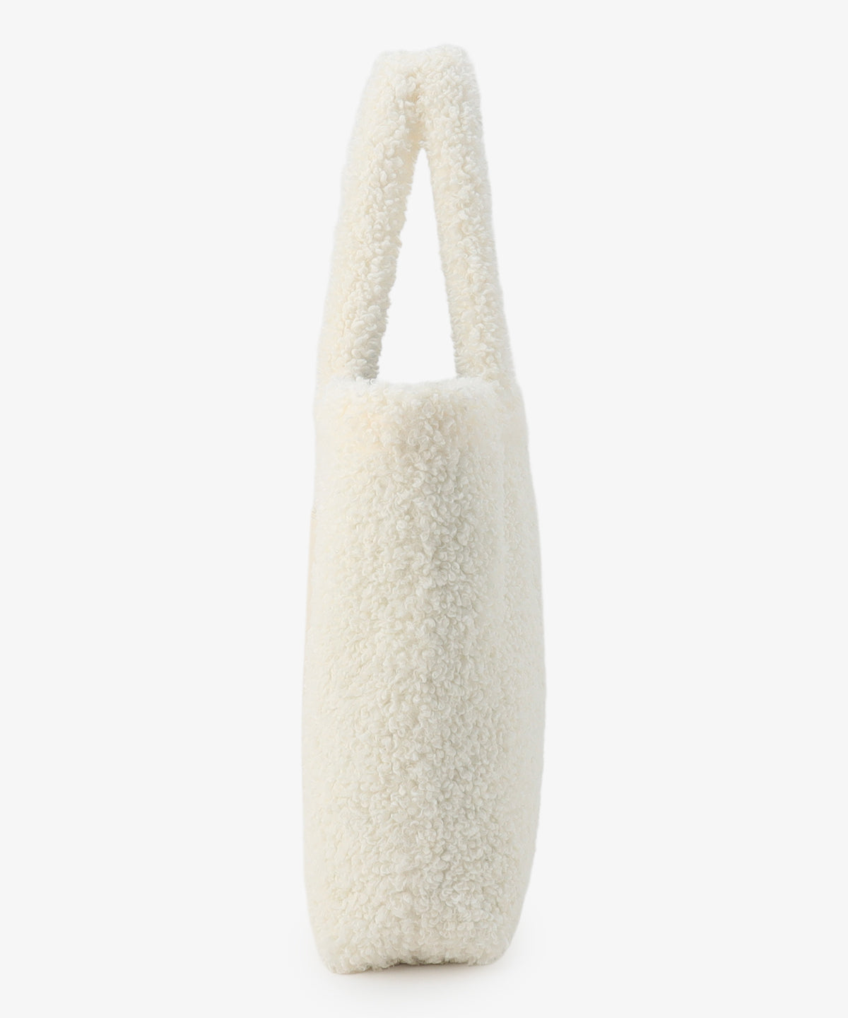 ボアトートバッグ WHITE