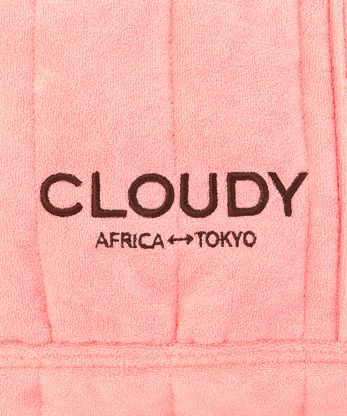 リバーシブルパイルバッグ PINK