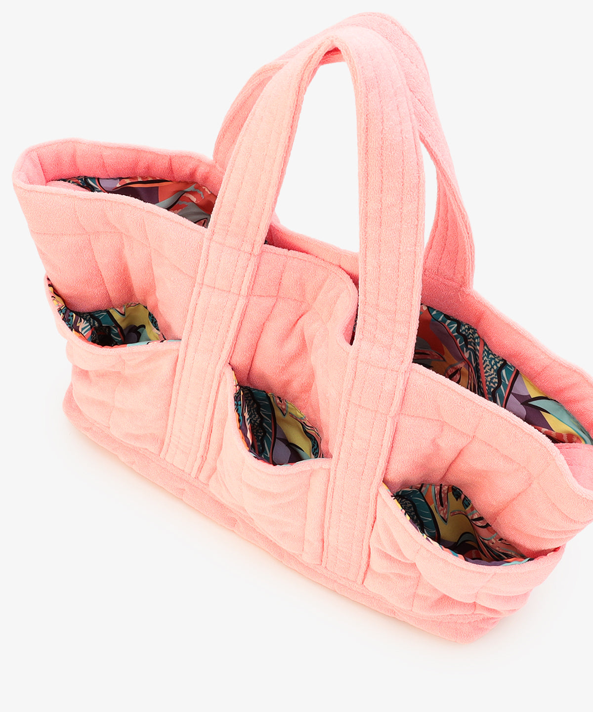 リバーシブルパイルバッグ PINK