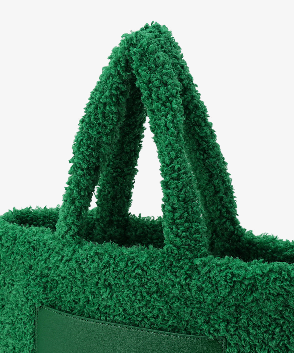 ボアトートバッグ GREEN