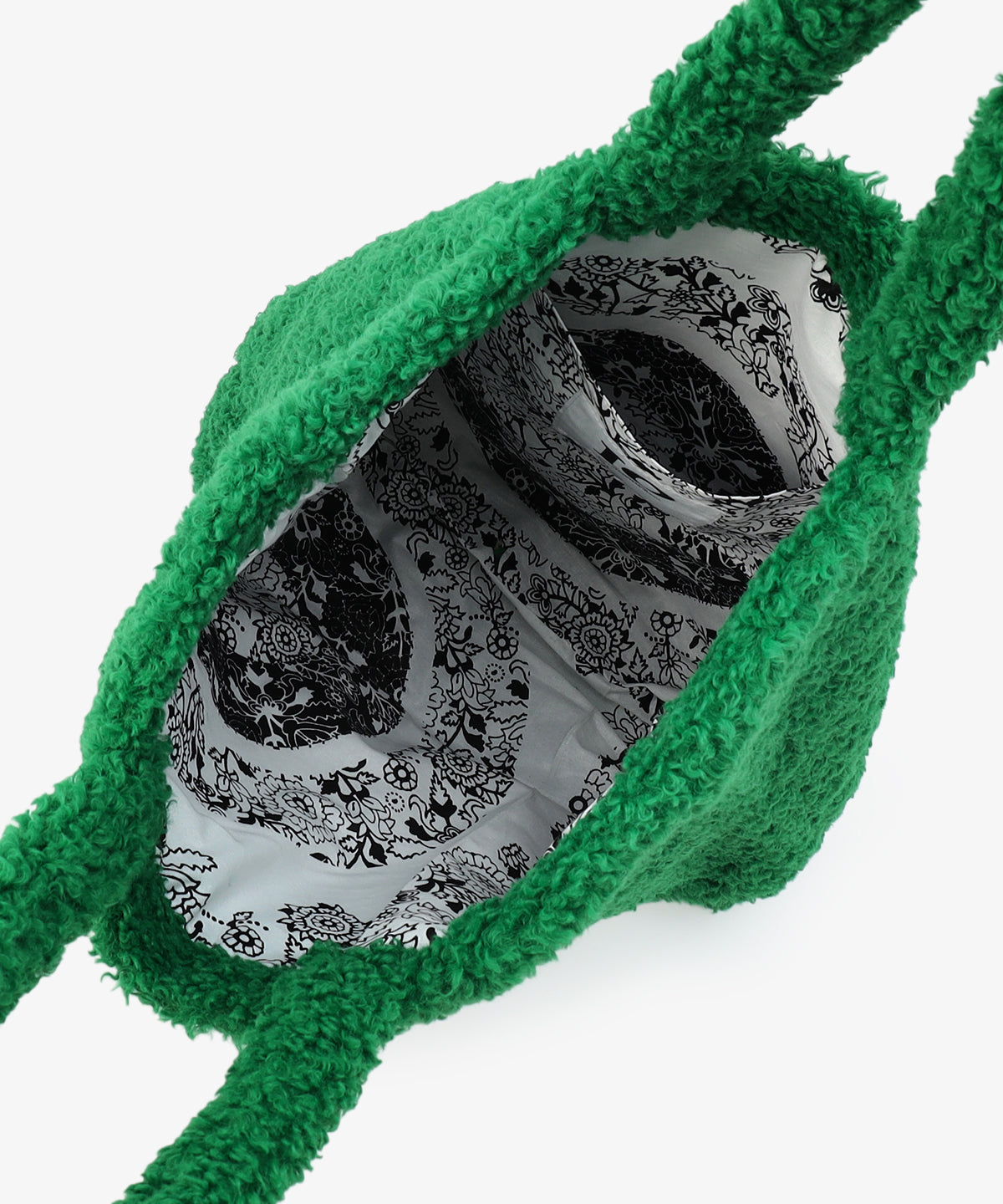 ボアトートバッグ GREEN