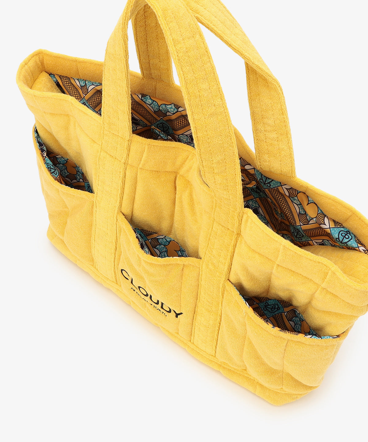 リバーシブルパイルバッグ YELLOW