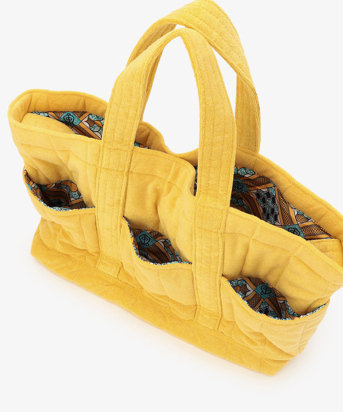 リバーシブルパイルバッグ YELLOW