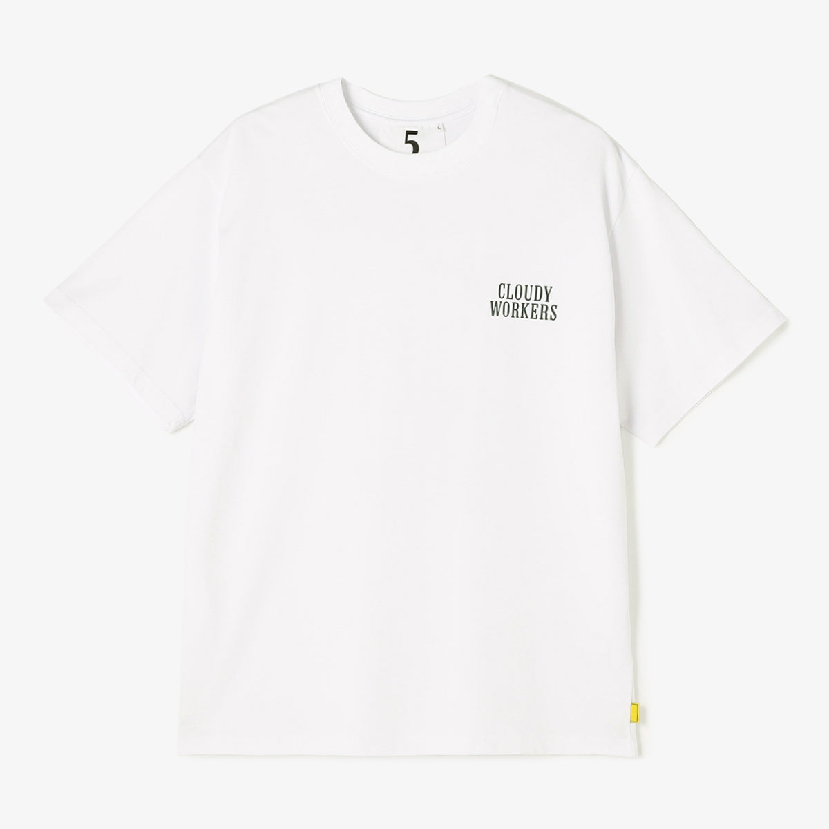 Lunch T-shirts CLOUDY WORKERS WHITE
