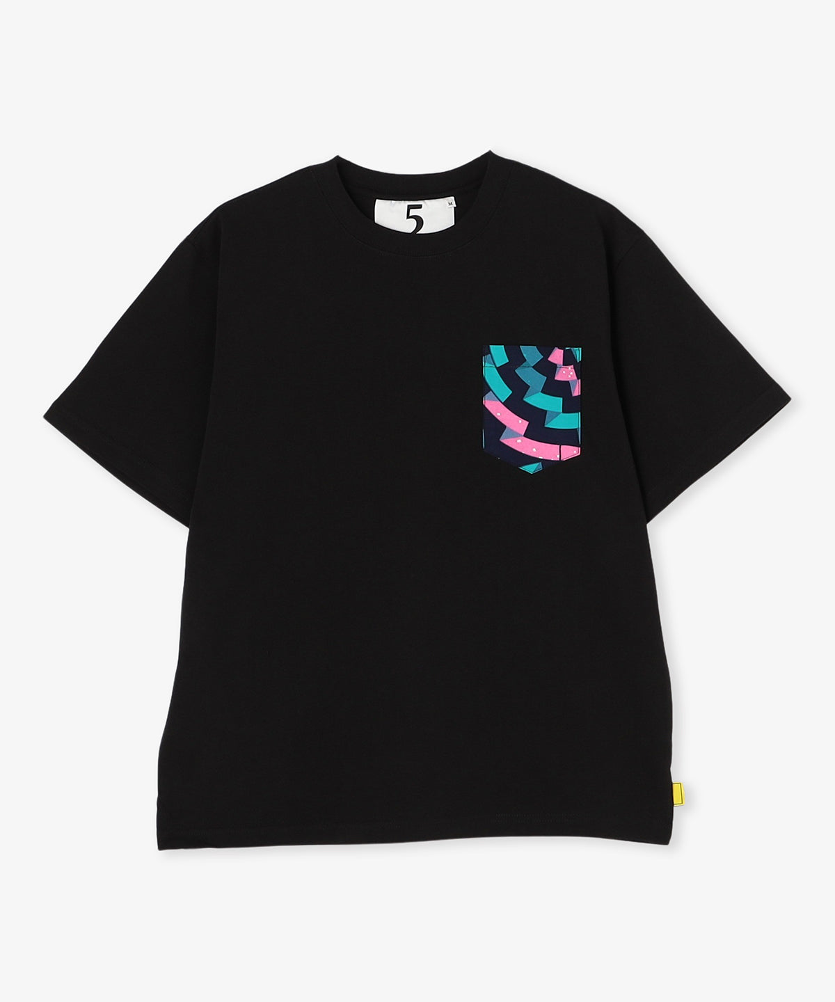 ポケットTシャツ 466 BLACK