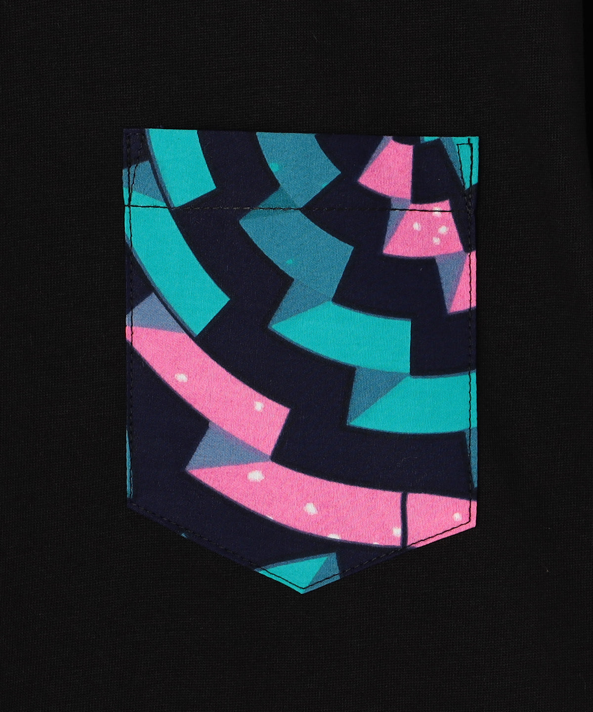 ポケットTシャツ 466 BLACK