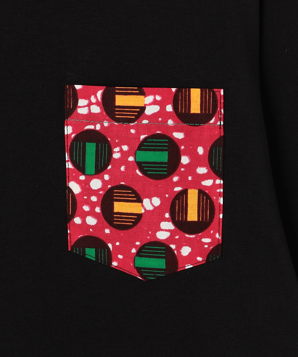 ポケットTシャツ 278 BLACK