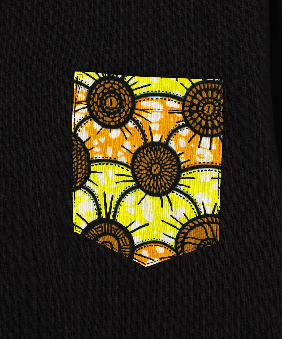 ポケットTシャツ 458 BLACK