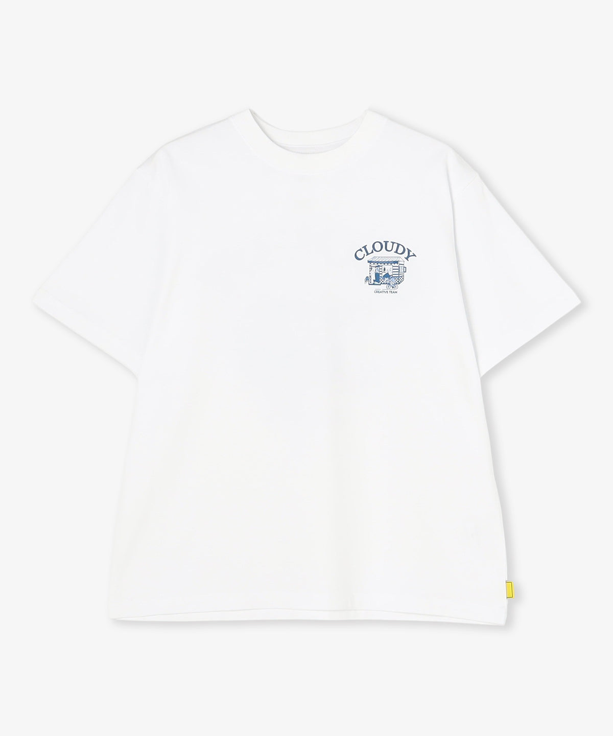 Lunch T-shirt BARBER WHITE
