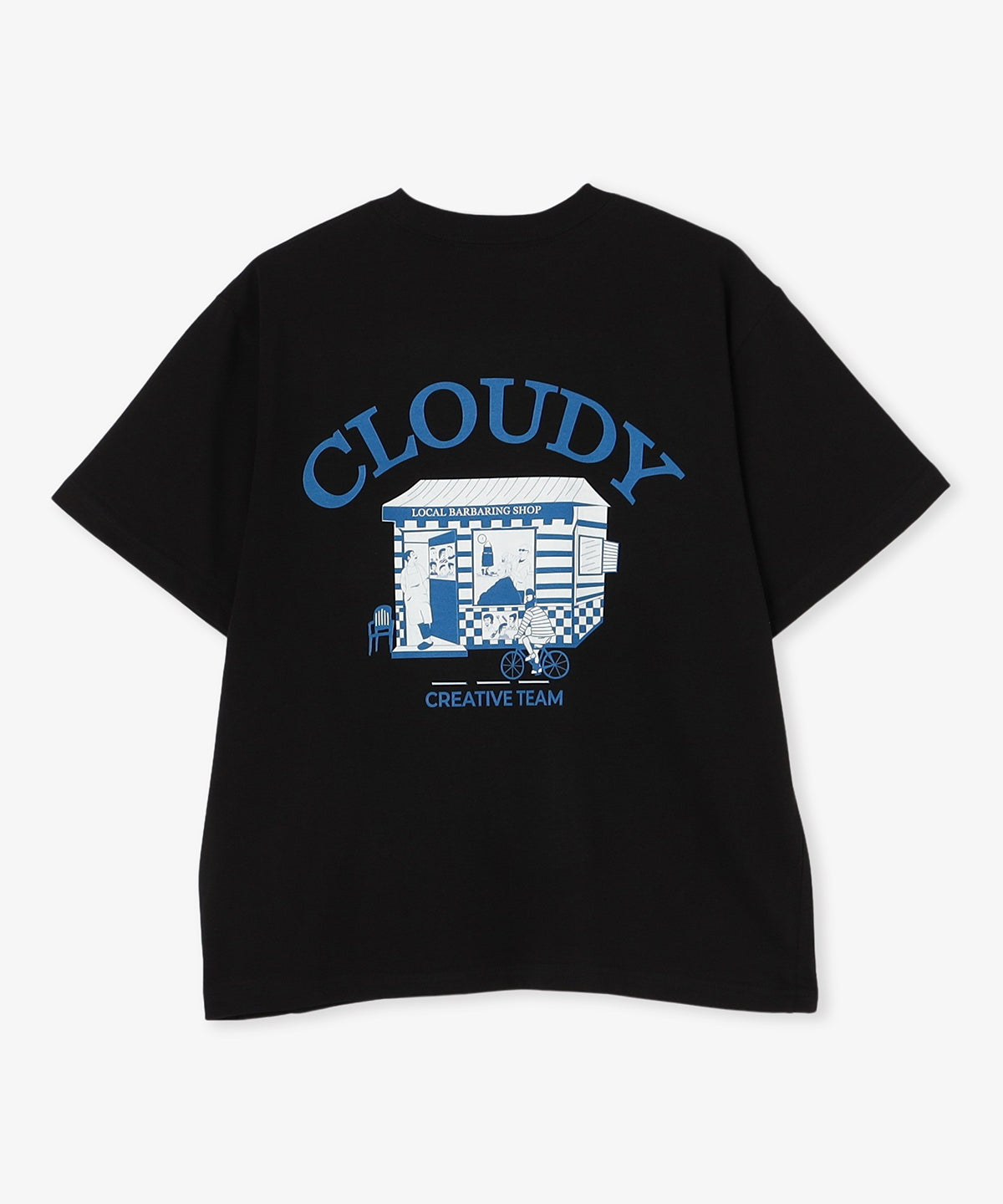 Lunch T-shirt BARBER BLACK