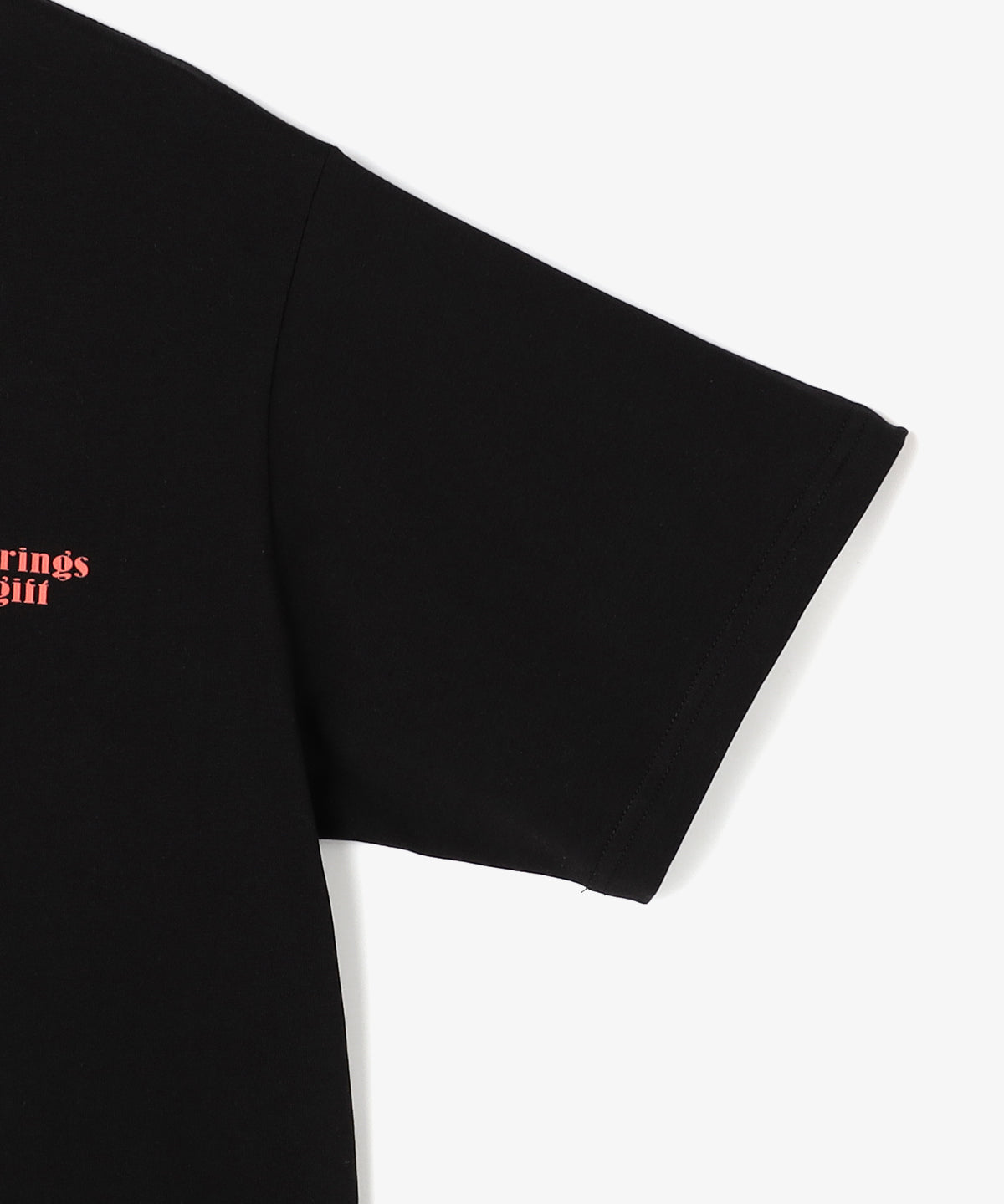Lunch T-shirts GIFT MEET GIFT BLACK