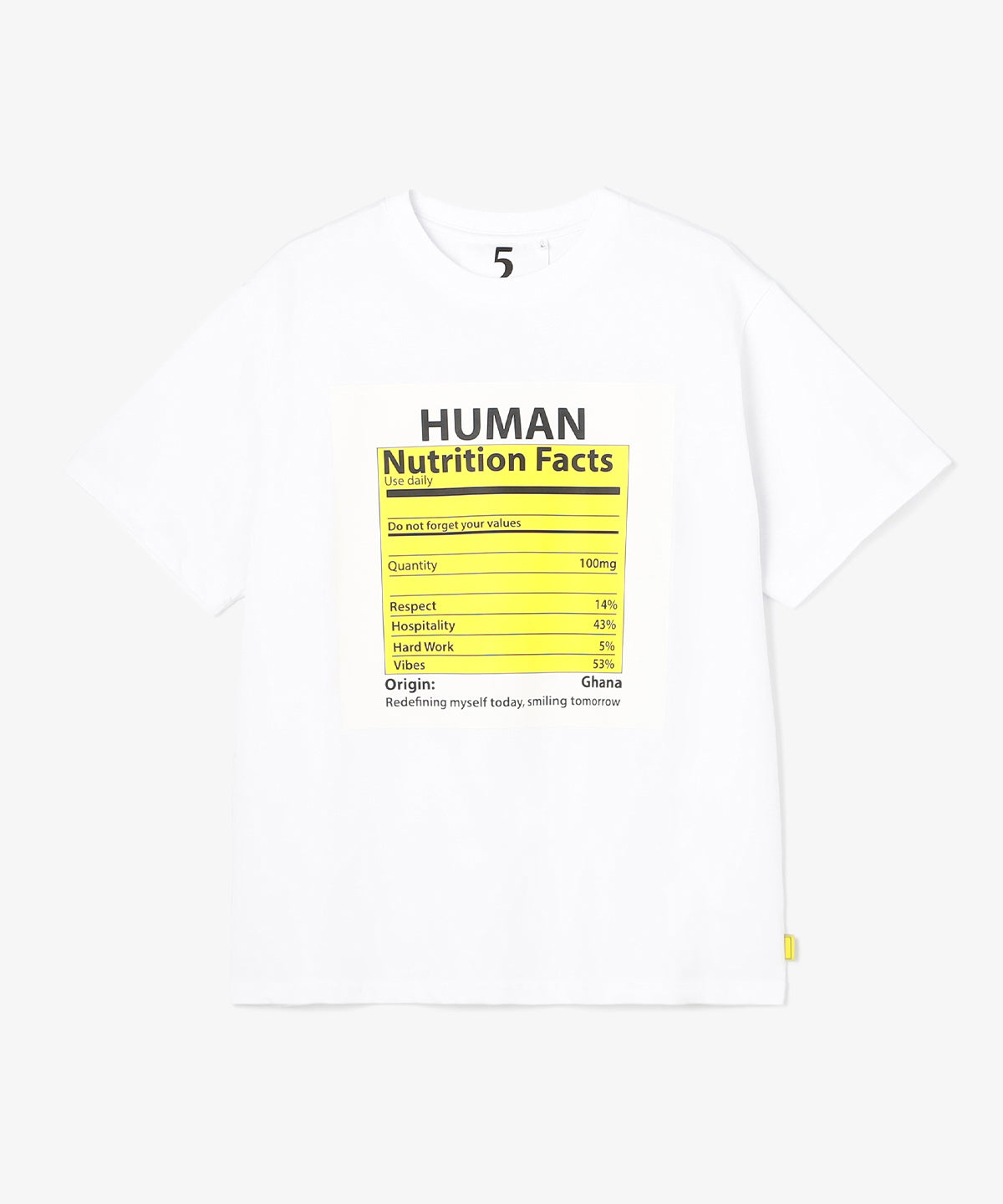 Lunch T-shirts Human WHITE
