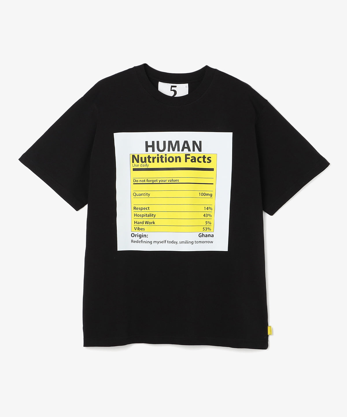 Lunch T-shirts Human BLACK