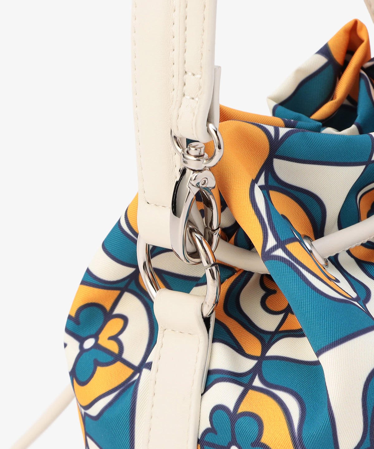 Bucket Bag「花の尊重」 OFF WHITE