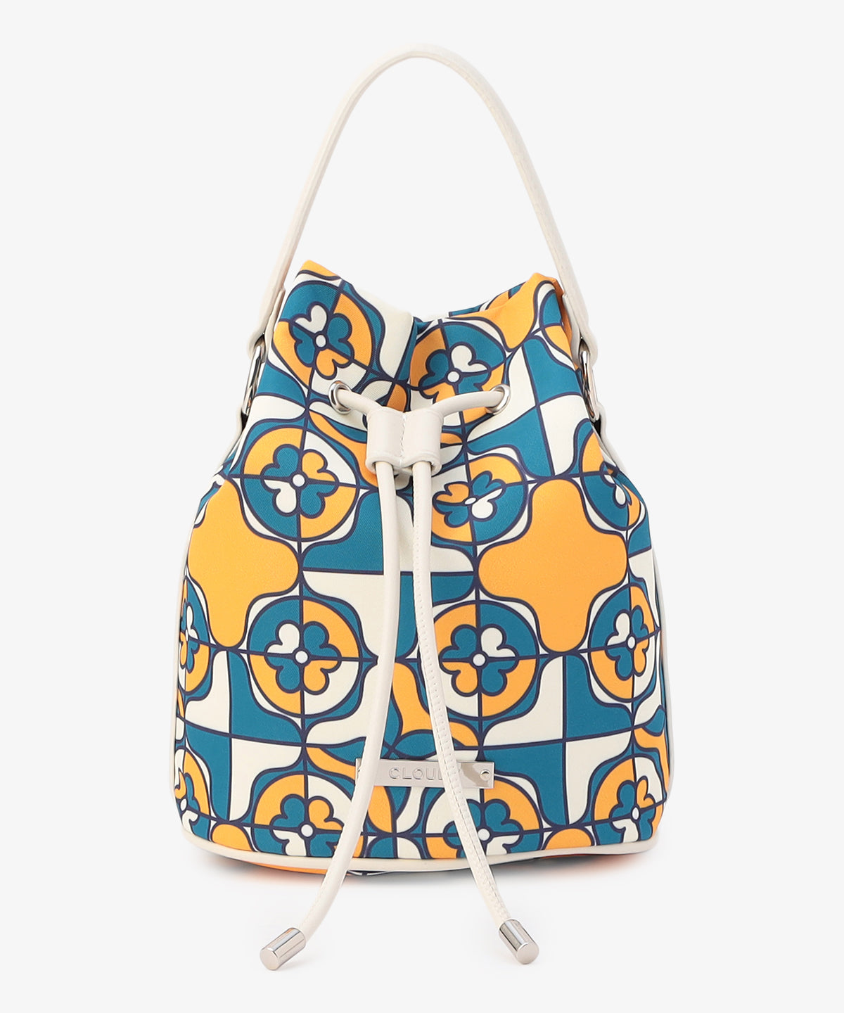 Bucket Bag「花の尊重」 OFF WHITE