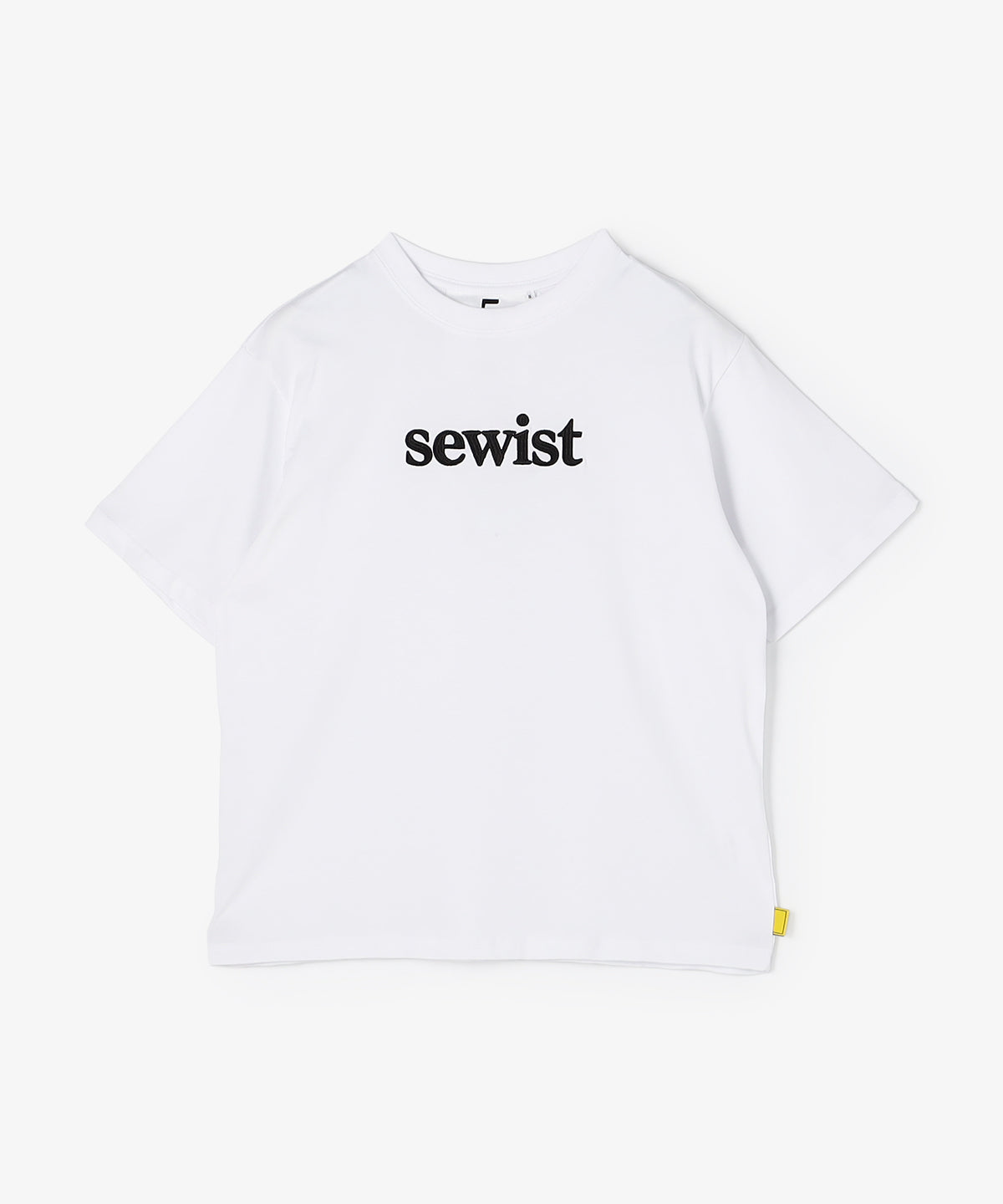Lunch T-shirts sewist刺繍 WHITE