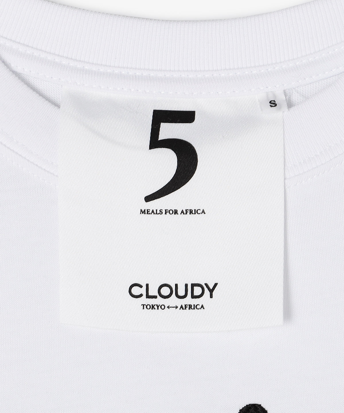 Lunch T-shirts sewist刺繍 WHITE