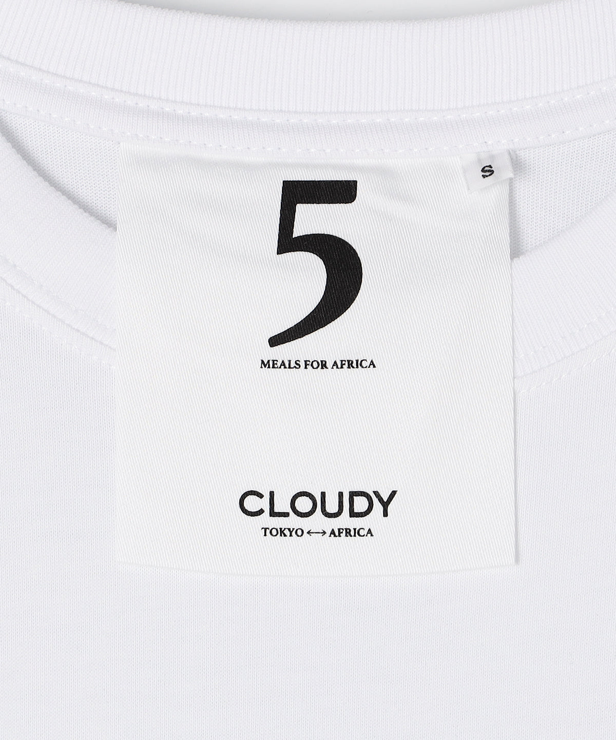 Lunch T-shirts DICEフロッキー WHITE