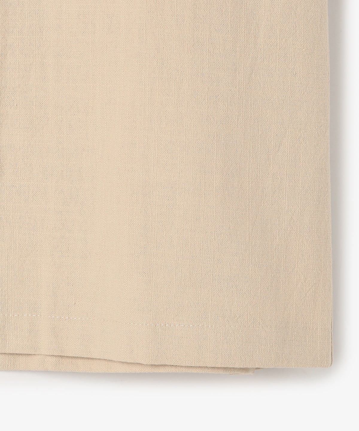 刺繍半袖シャツ BEIGE