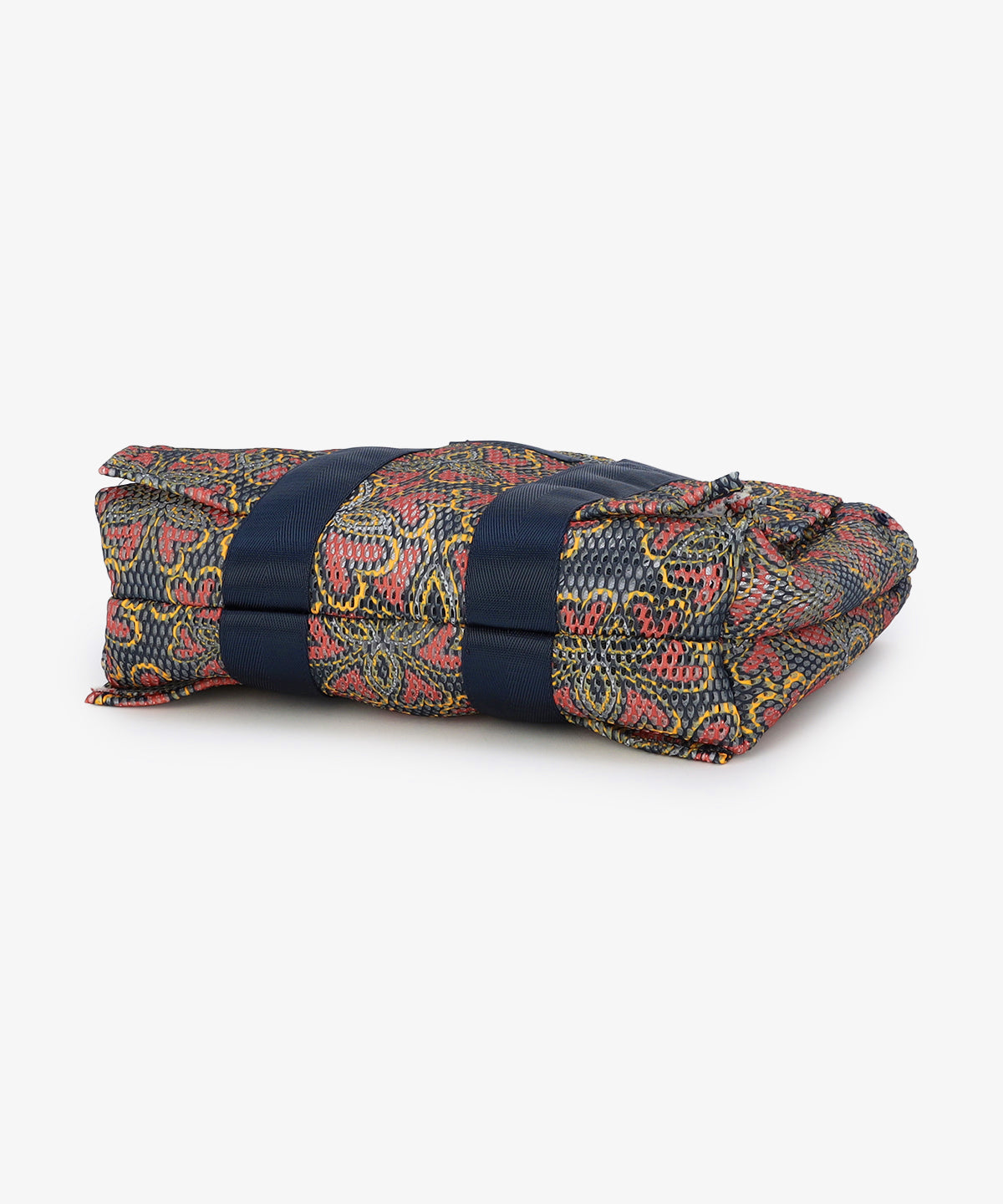 Mesh Frill Bag「心の花」 NAVY