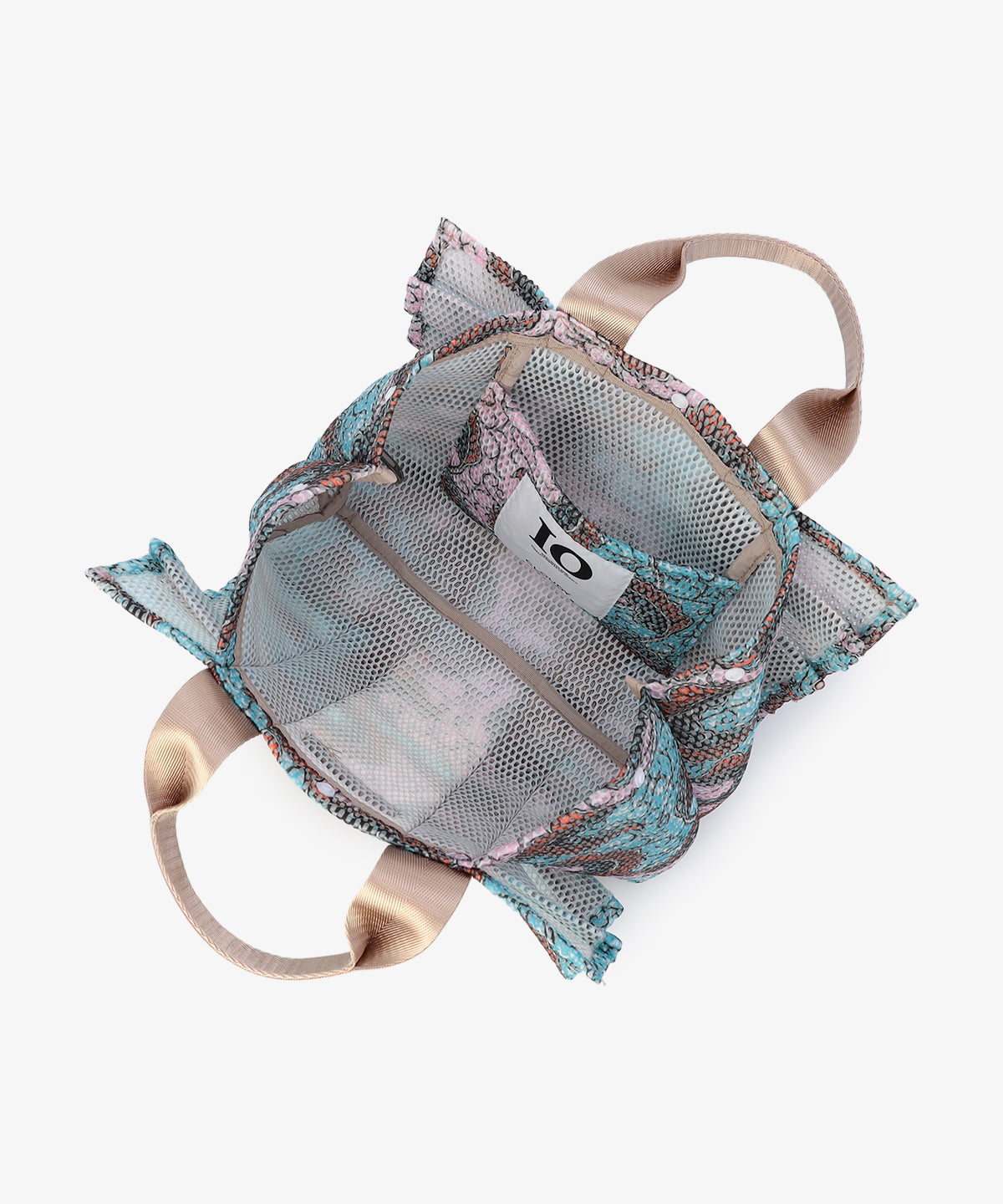 MESH FRILL バッグパック Mesh Frill Bag「揺れながら」 SAX