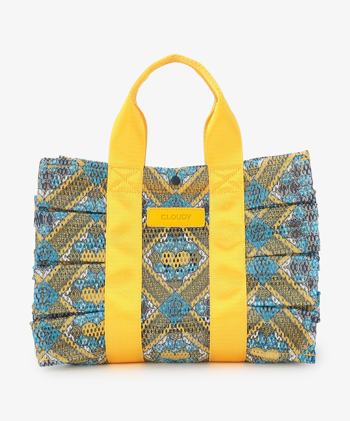 Mesh Frill Bag「LOVE & UNDERSTANDING」 YELLOW