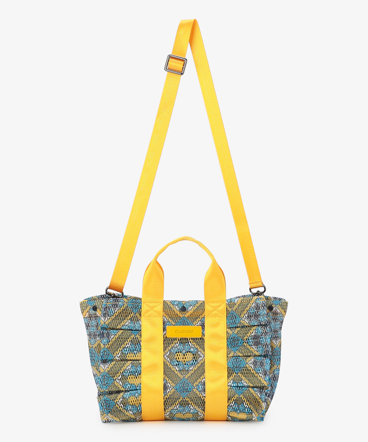 Mesh Frill Bag「LOVE & UNDERSTANDING」 YELLOW
