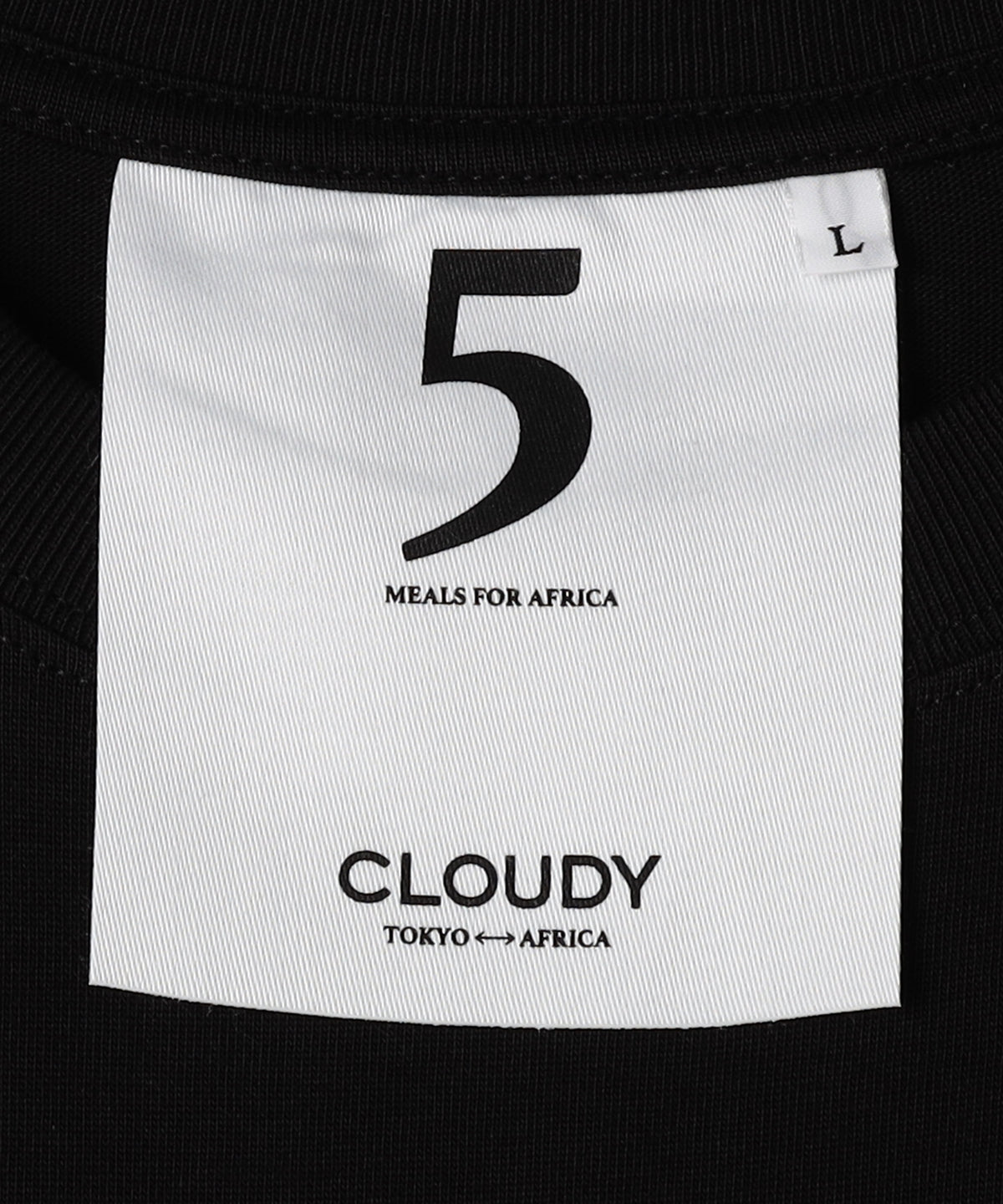 Lunch T-shirts Monday Lazy Club BLACK