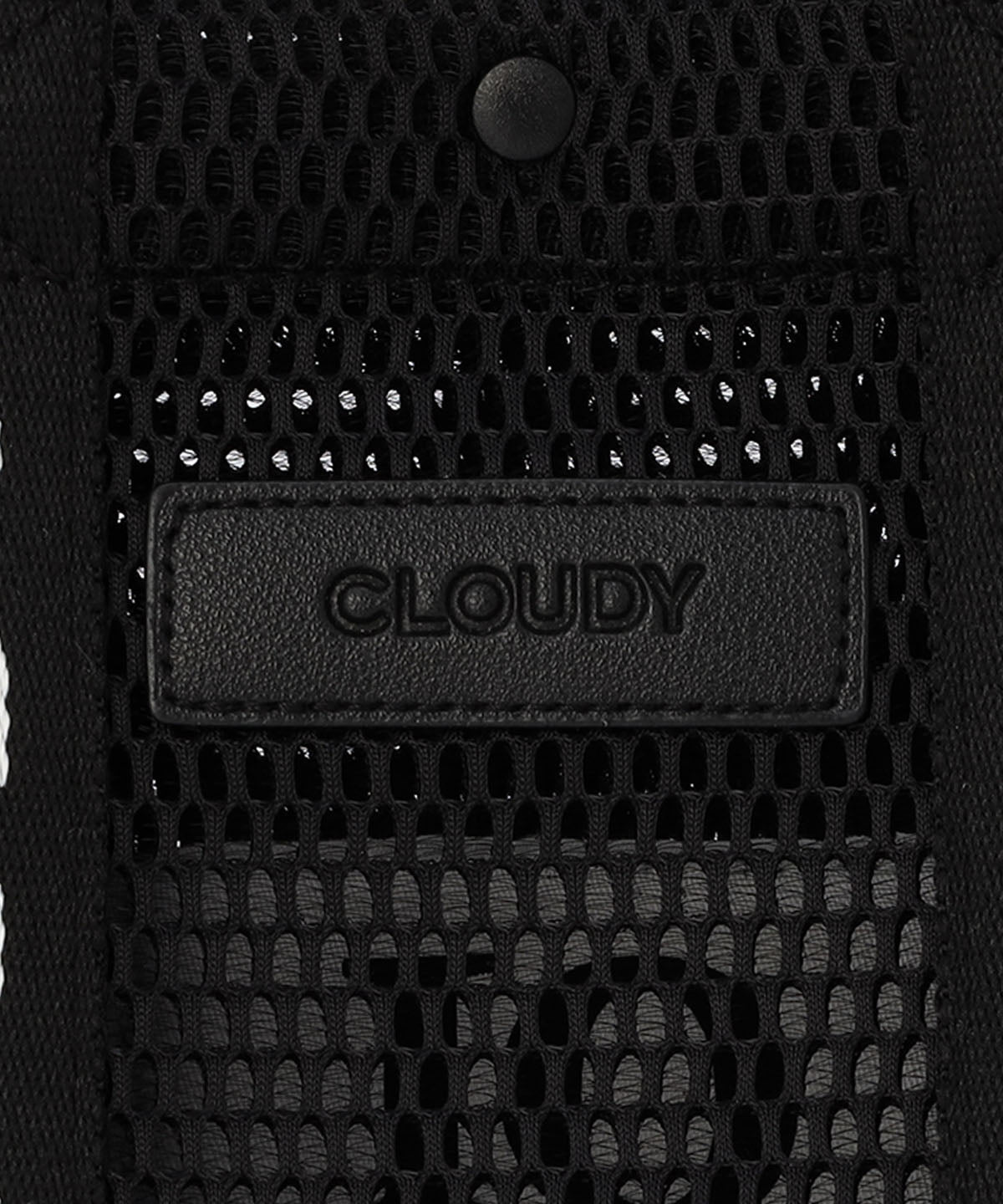 Mesh Frill Bag BLACK