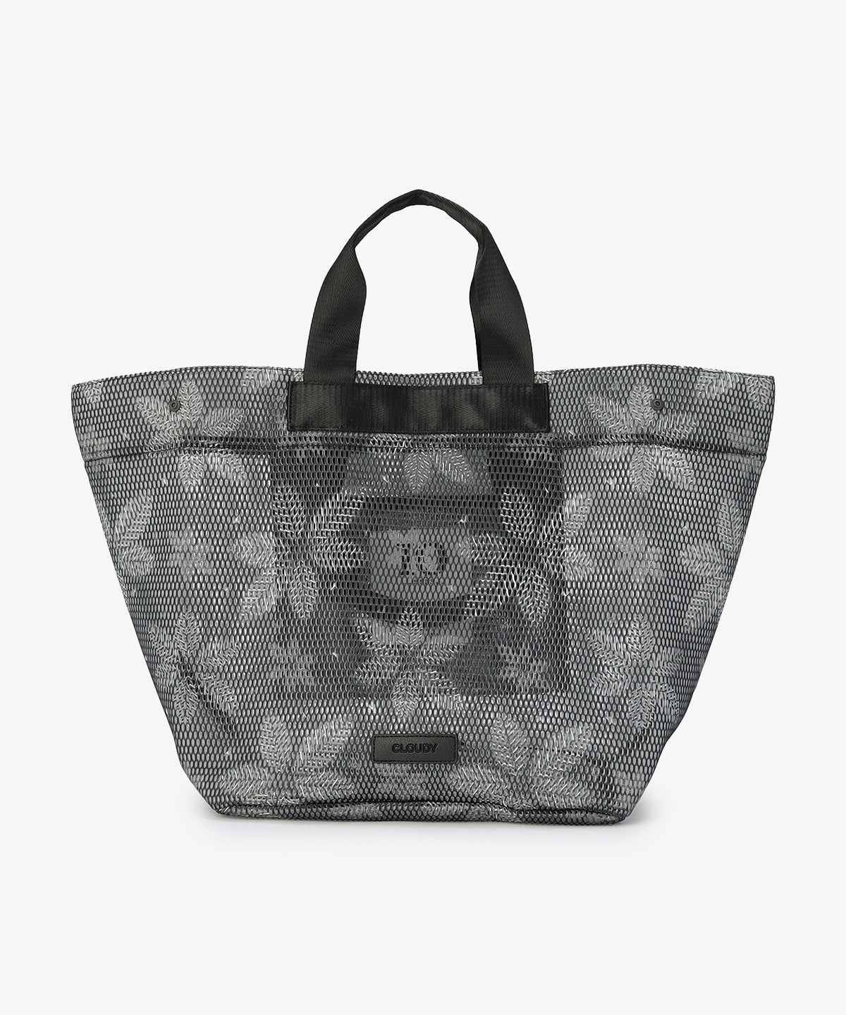 Mesh Tote Bag「誰かのつづき」 CHARCOAL GRY