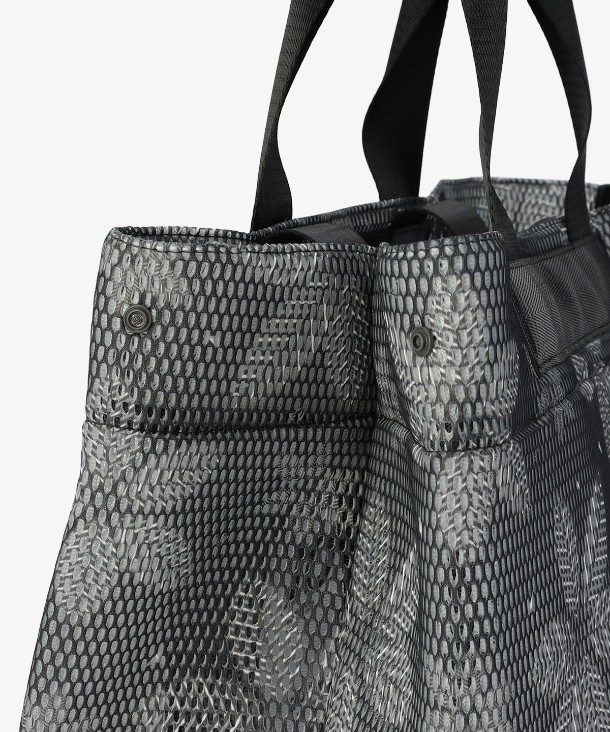 Mesh Tote Bag「誰かのつづき」 CHARCOAL GRY