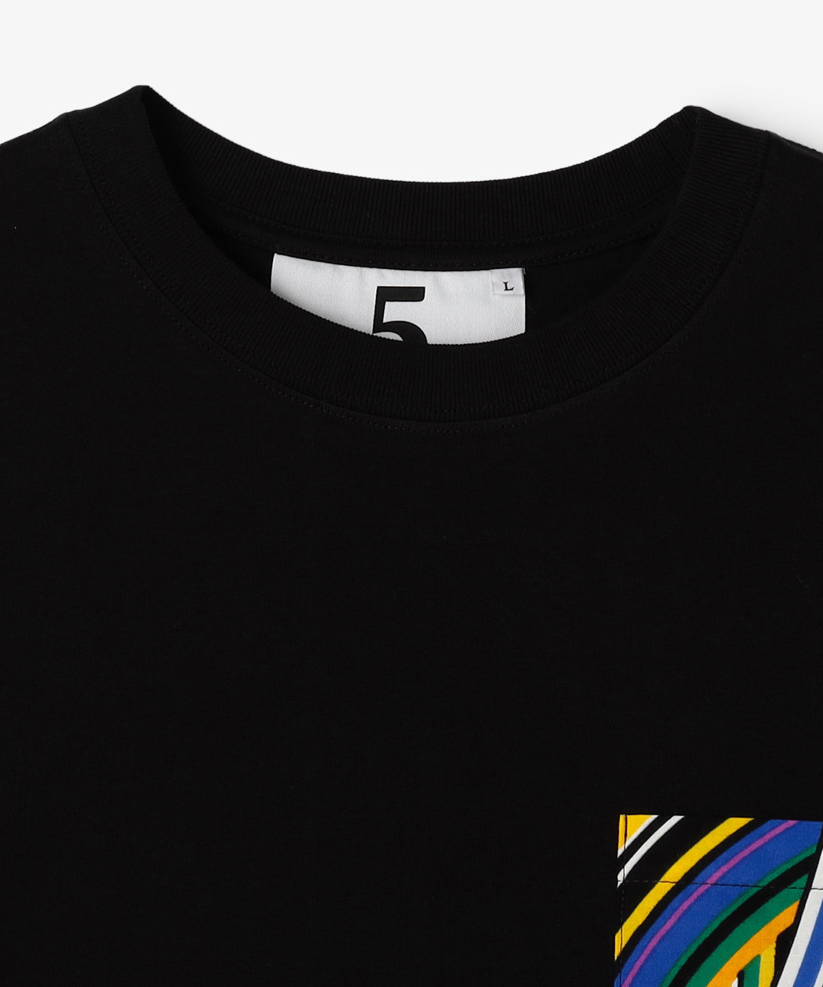ポケットTシャツ 525 BALCK