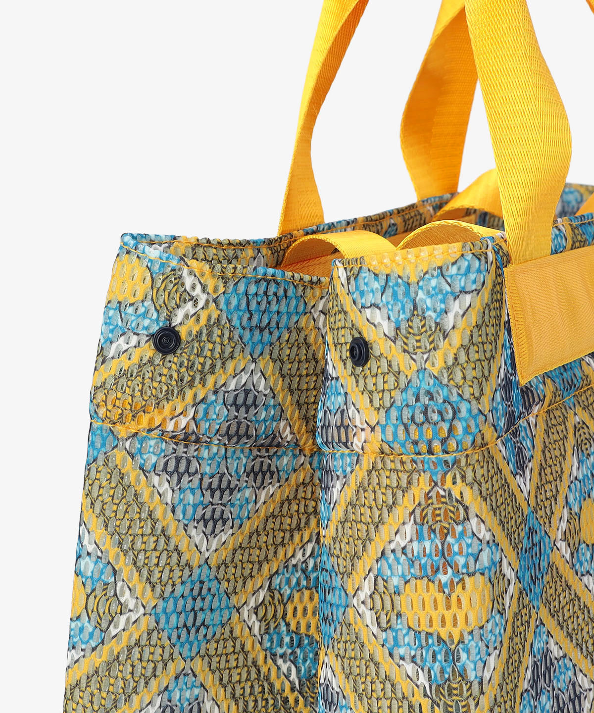 Mesh Tote Bag「LOVE & UNDERSTANDING」 YELLOW
