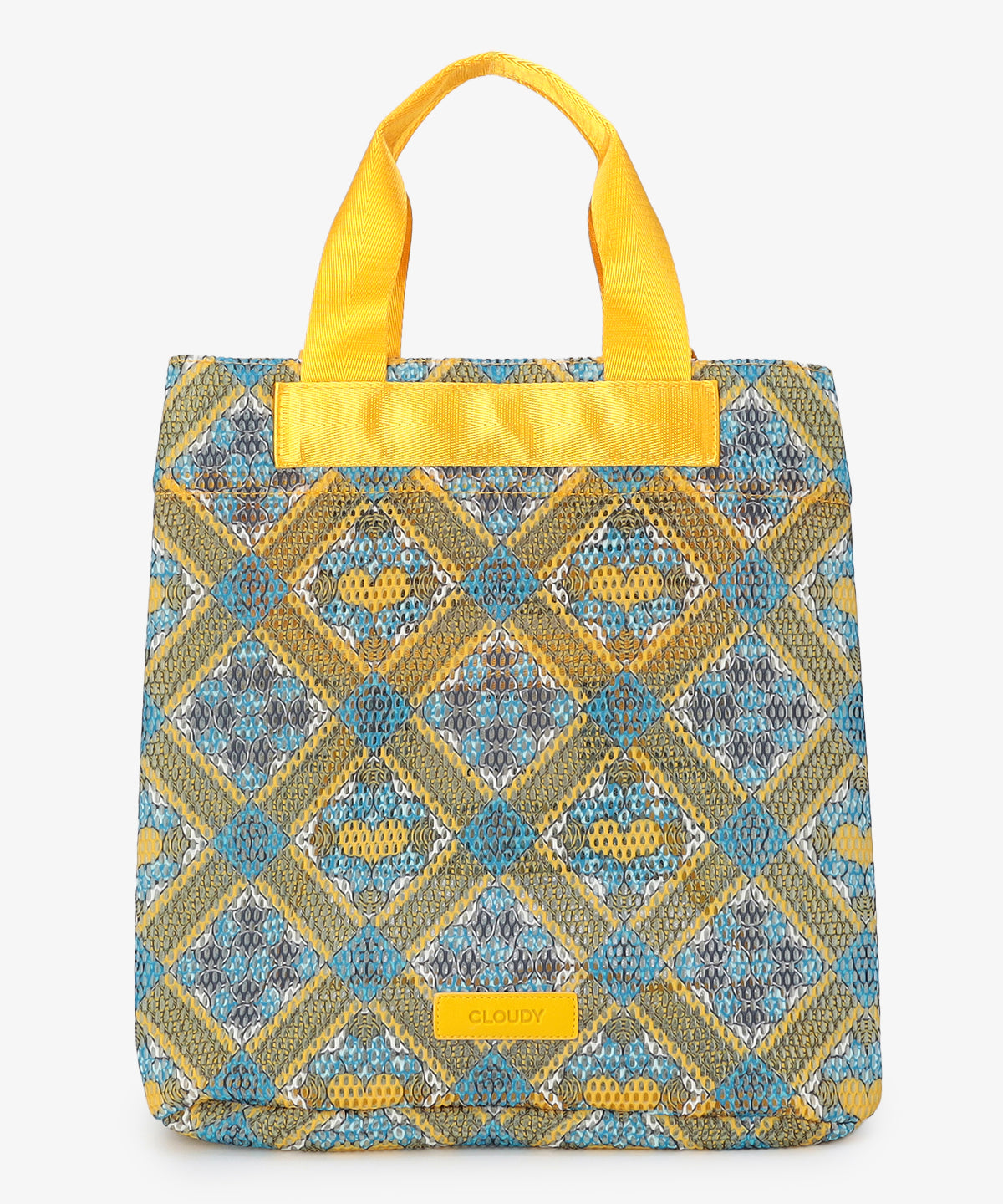 Mesh Tote Bag「LOVE & UNDERSTANDING」 YELLOW