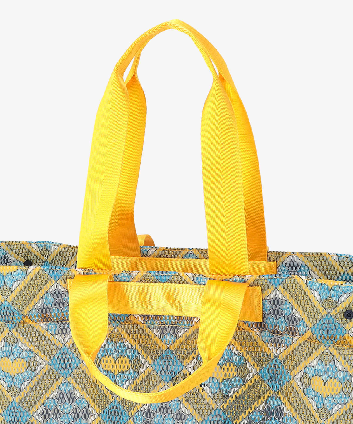 Mesh Tote Bag「LOVE & UNDERSTANDING」 YELLOW