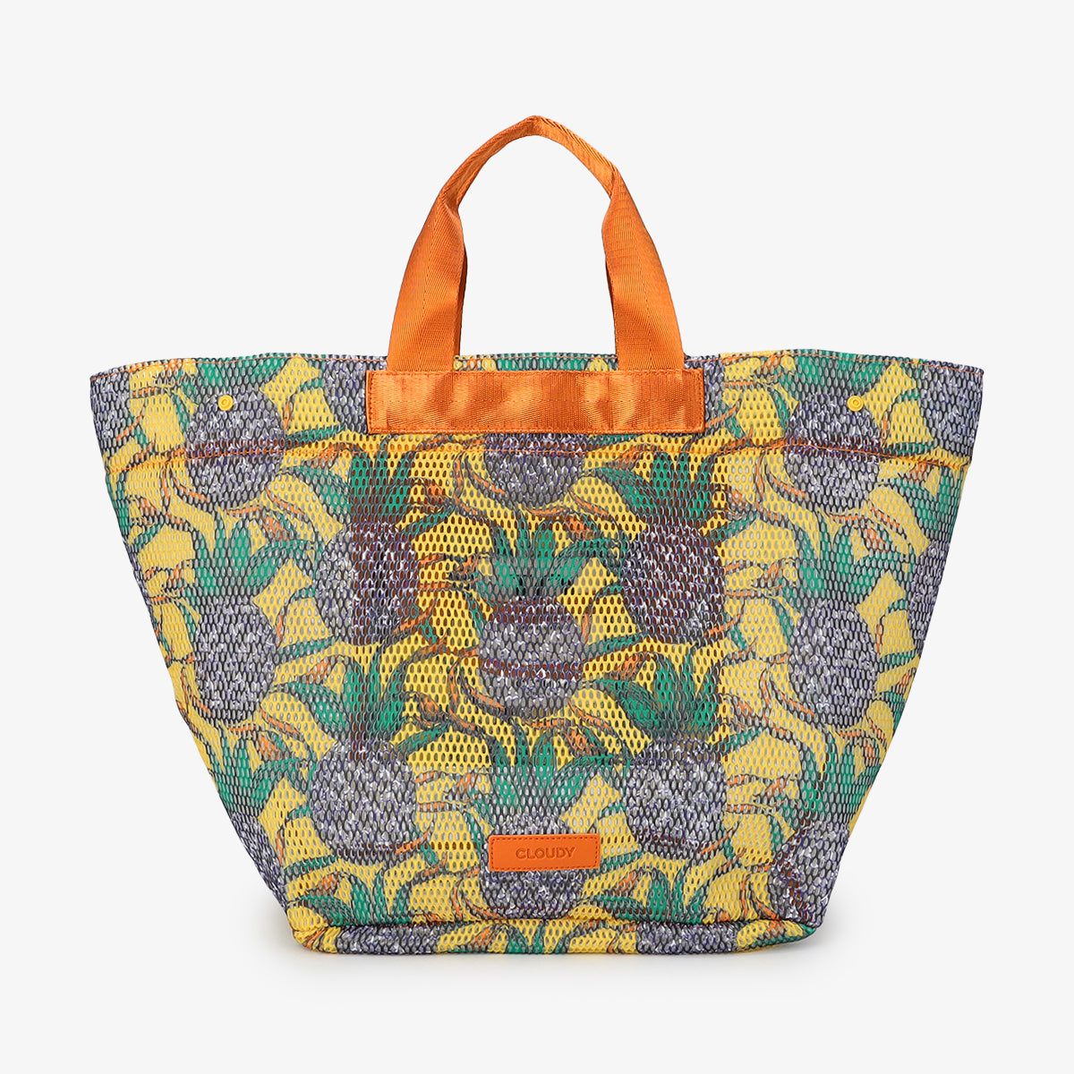 Mesh Tote Bag「実りと時間」 GREEN