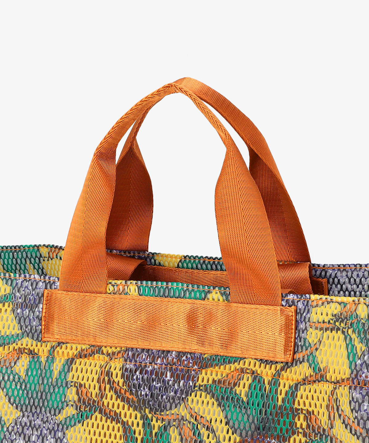 Mesh Tote Bag「実りと時間」 GREEN