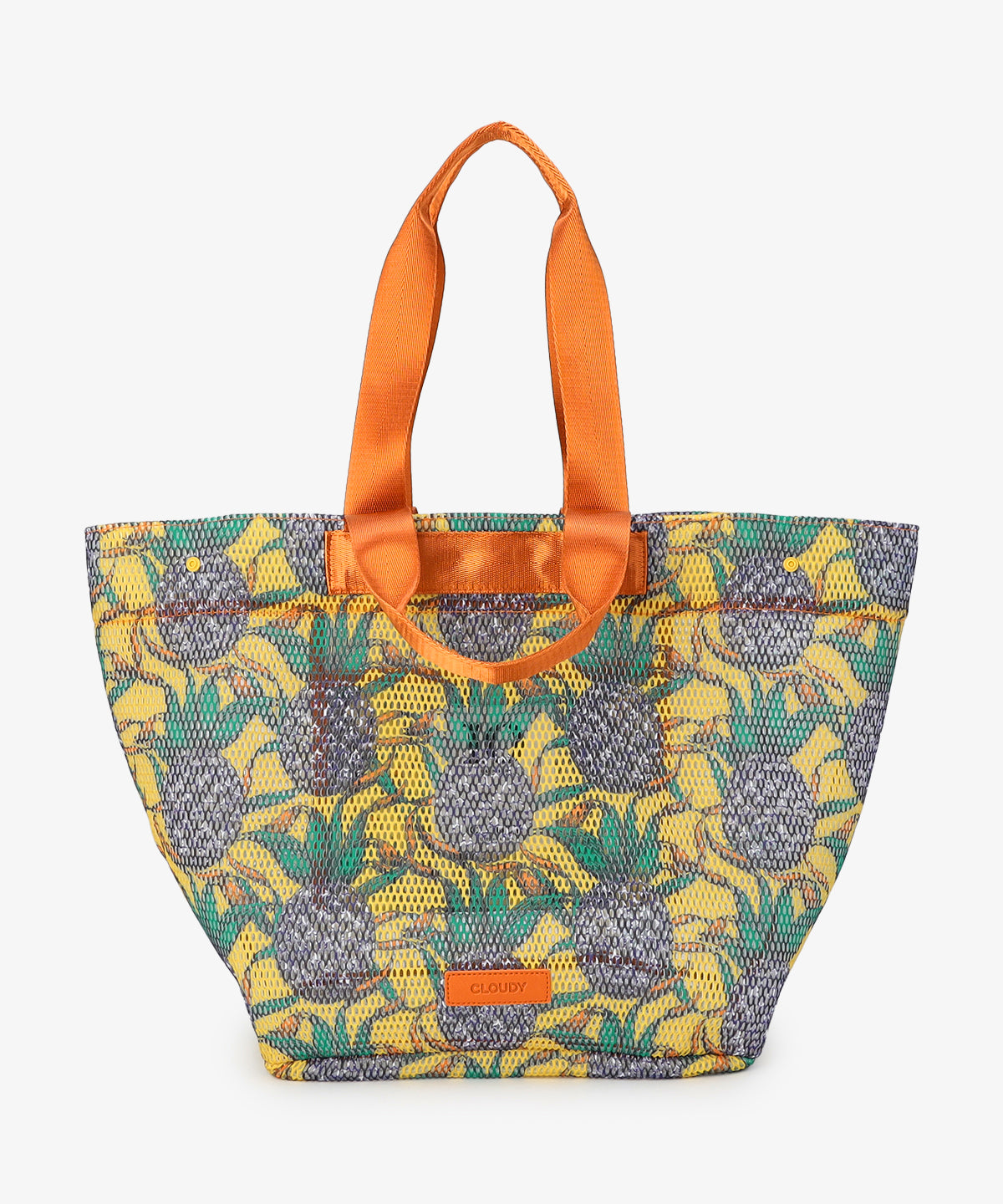 Mesh Tote Bag「実りと時間」 GREEN